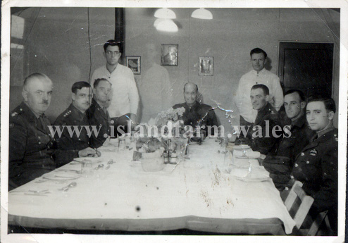 Officers with Capt Ted Lees